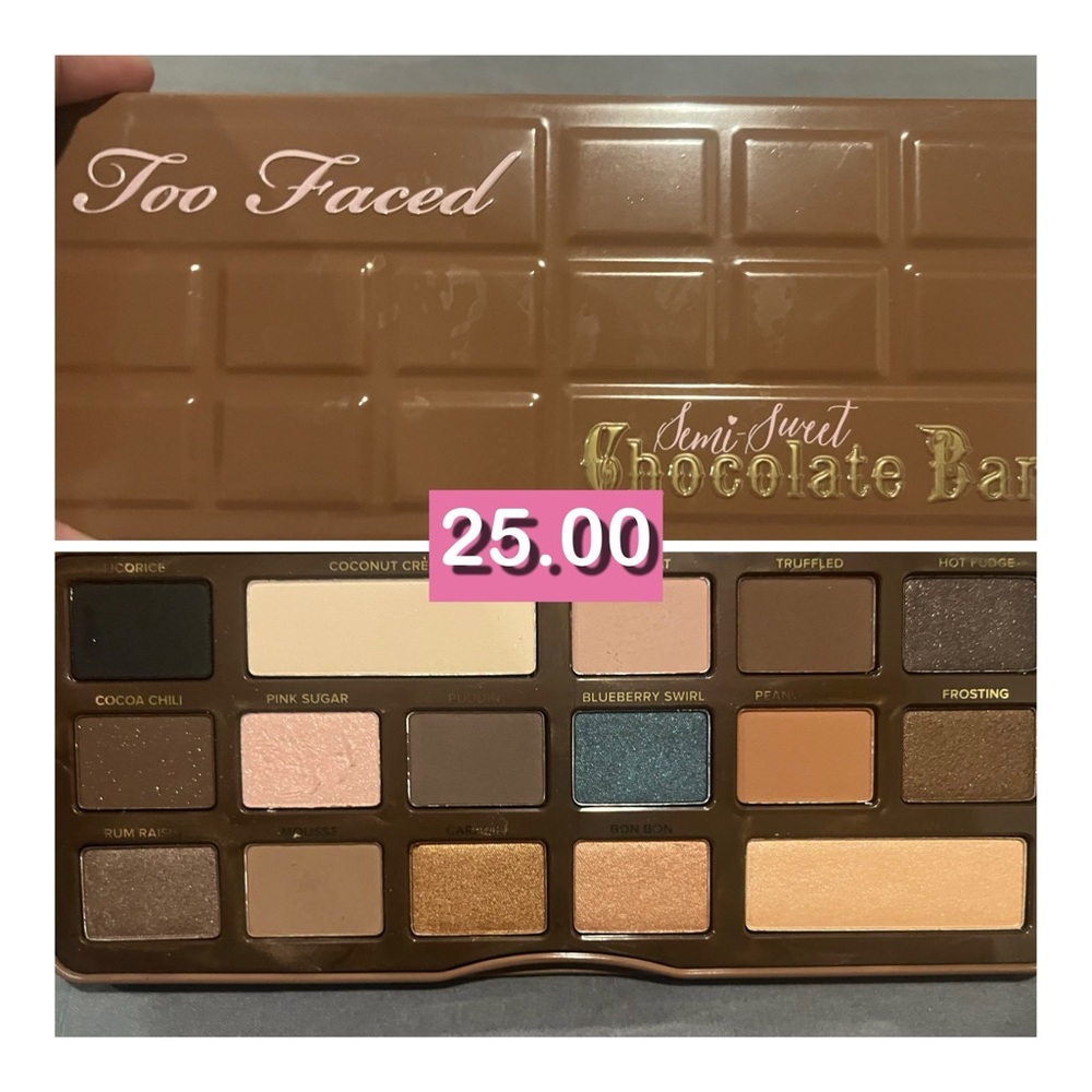 Too Faced Semi-Sweet Chocolate Bar Eyeshadow Palette